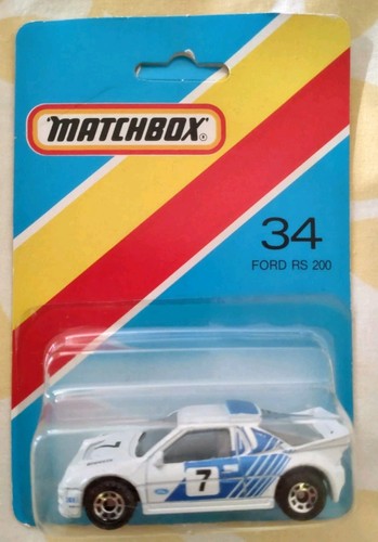 Matchbox ford rs200 80er - matchbox,