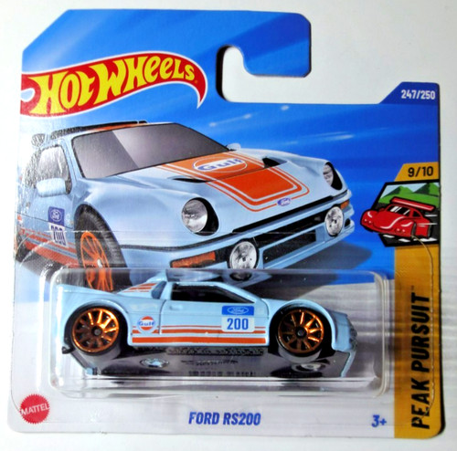 Hot wheels ford rs200 gulf - hot,